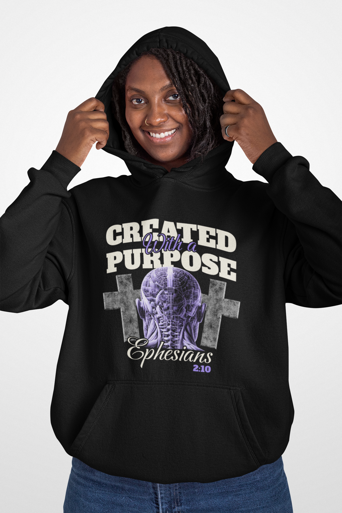 Creat wit a purpose Hoodie
